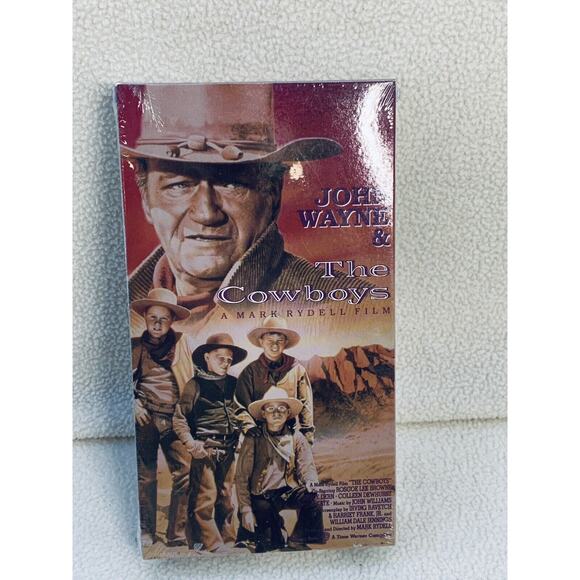 The Cowboys VHS John Wayne Movie New Sealed - Picture 1 of 9